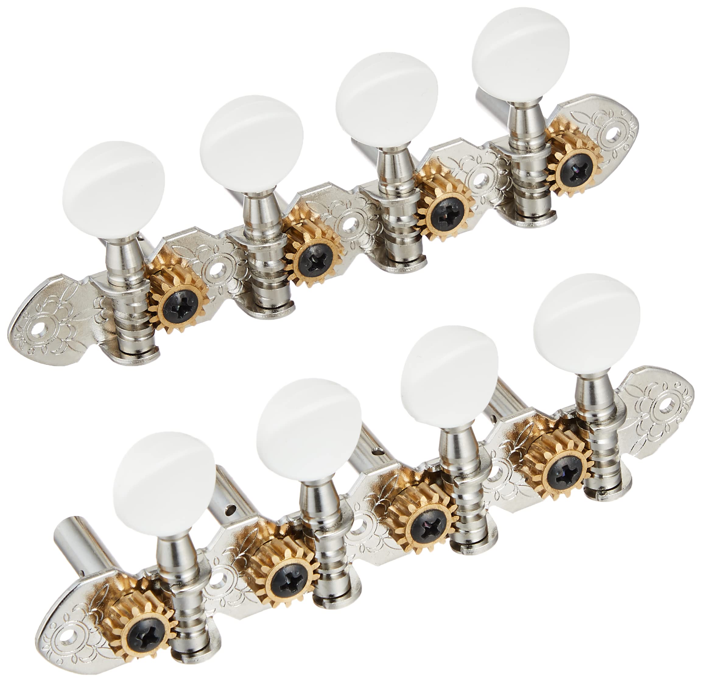 

Scud A-Model Mandolin Tuners, Straight Shaft, Nickel, MS-120S