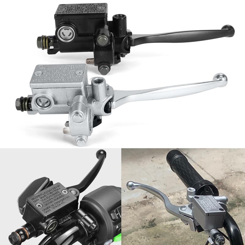 Motocyklová brzdová pumpa, přední hlavní válec, hydraulická brzdová páka vpravo pro Dirt Pit Bike, ATV, Quad, Moped, Scooter, Buggy, Go Motokáry