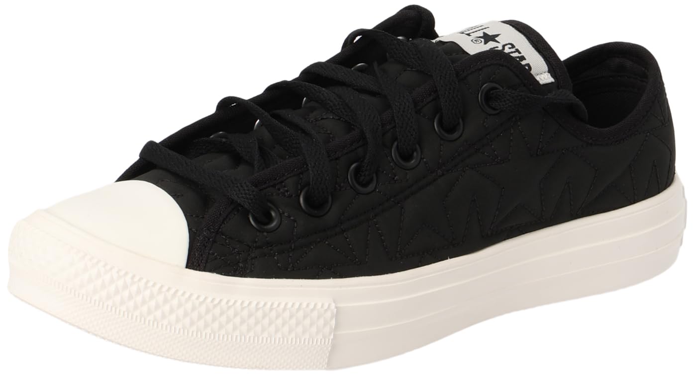 

Converse All Star Light Quilted ST OX Size cm Sneakers, Black, 22.5 чёрный