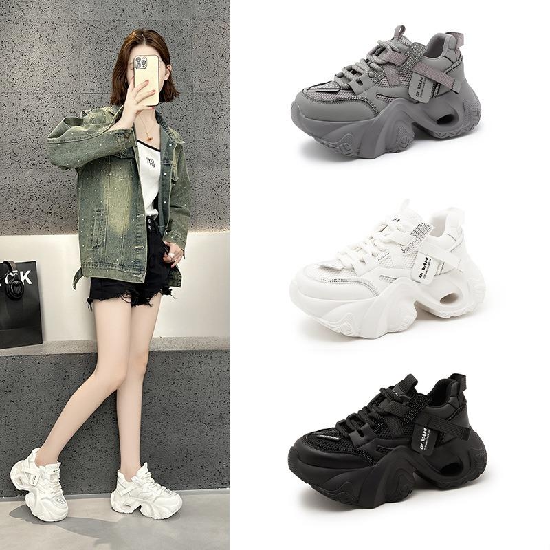 8881 pairs of net dad shoes women's autumn breathable versatile dad shoes student sports and leisure shoes