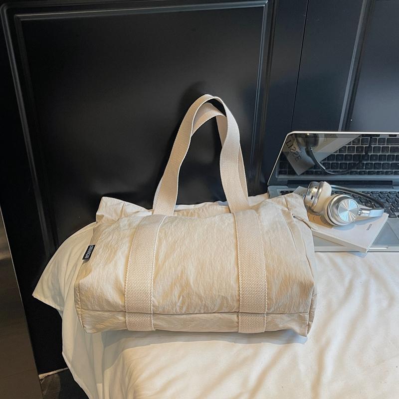 Large Capacity Bag Women's Lightweight Tote Bag Student Class Hand Shoulder Bag