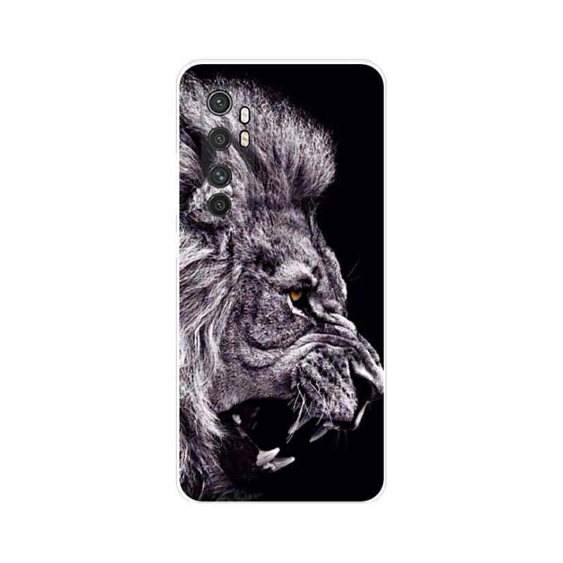 Case For Xiaomi Mi Note 10 Lite Cover Silicone Soft TPU Flower Fundas For Xiaomi Mi Note 10Lite Note10 Lite Capa Shockproof Para
