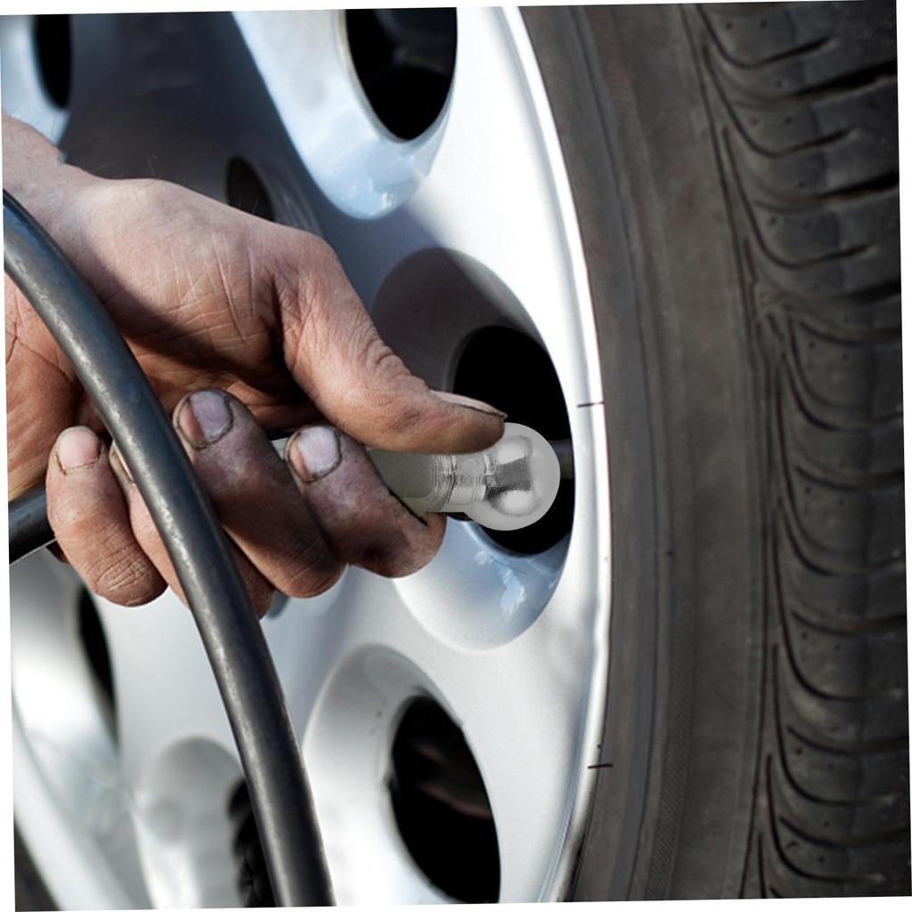 TOBBOMEY Durable Air Chuck Nozzle, Compatible with Air Compressors, Air Chuck Nozzle for Cars,