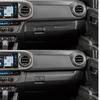 5Pcs Carbon Fiber Interior Passenger Dashboard Cover Trim For Toyota Tacoma