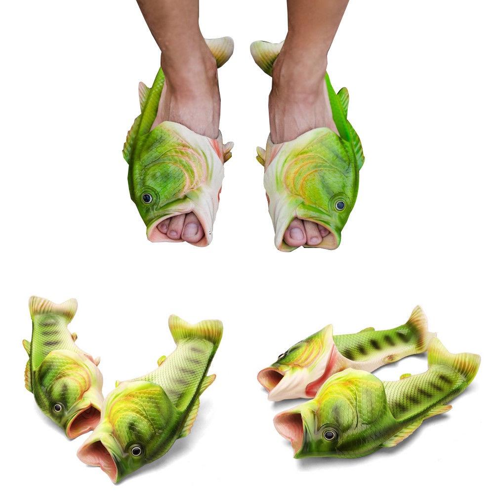 Fun And Funky Fish Slipper Sandals For Adults And Kids
