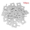 50/100/250Pcs 4S 18650 Lithium Battery Pack Replace Spot Welding Nickel Sheet U-Shaped For Computer Battery Welding Tool