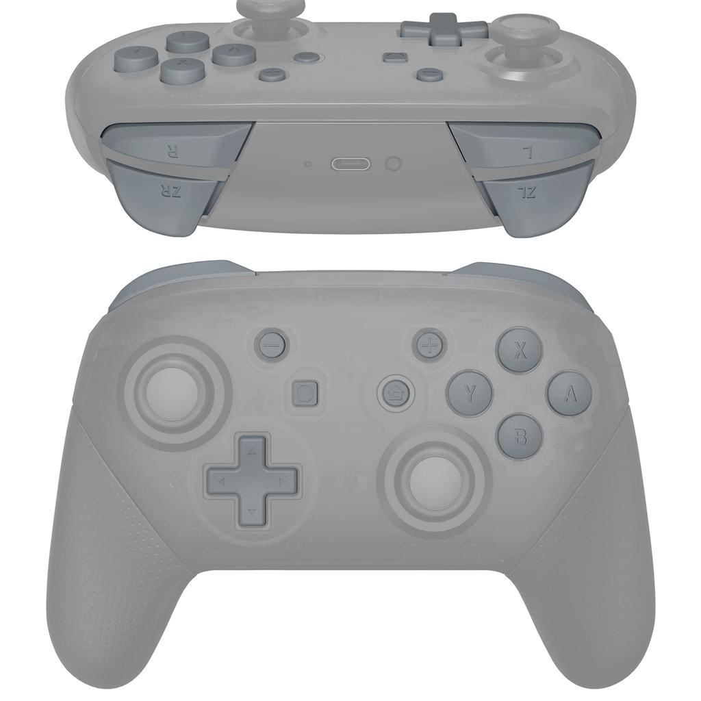 EXtremeRate Pro Controller compatível com Switch ABXY ZR ZL LR Conjunto completo de botões compatível com Switch Pro Controller Controlador não incluído Hope