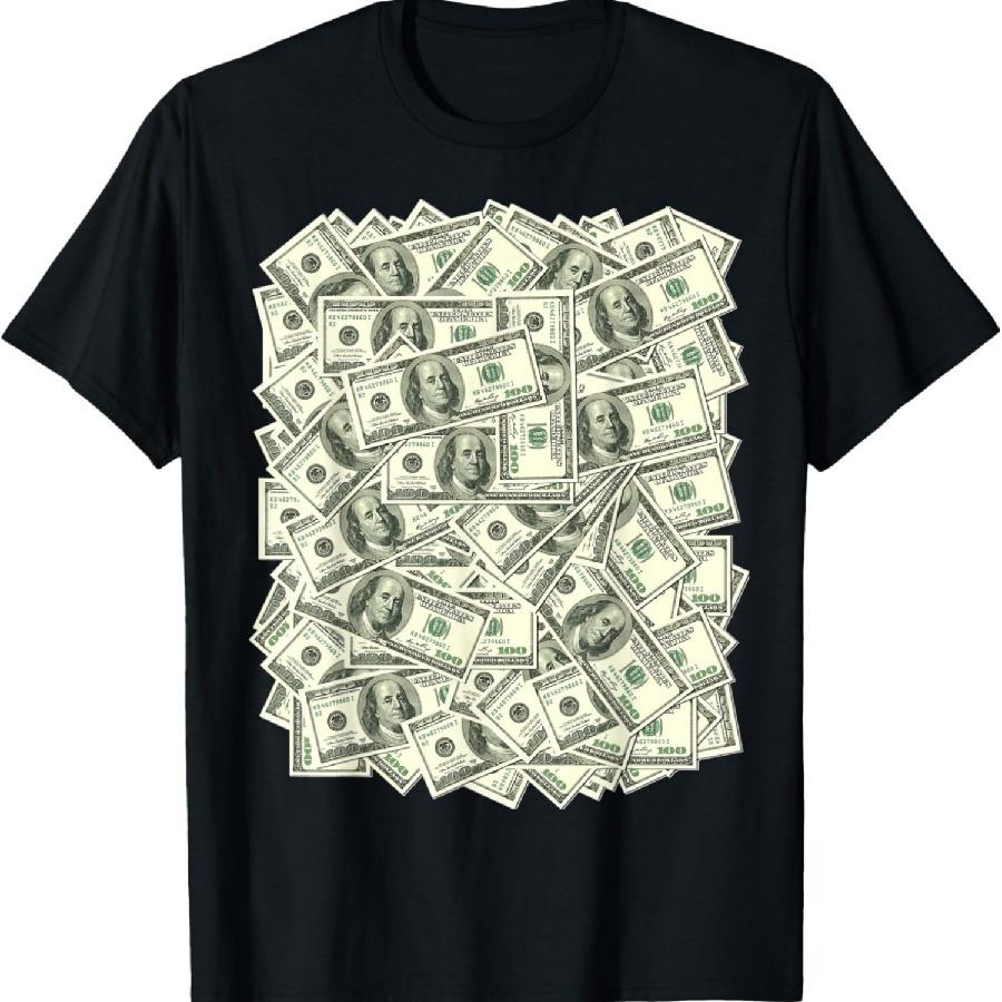 100 dollar bills, Funny money T-Shirt