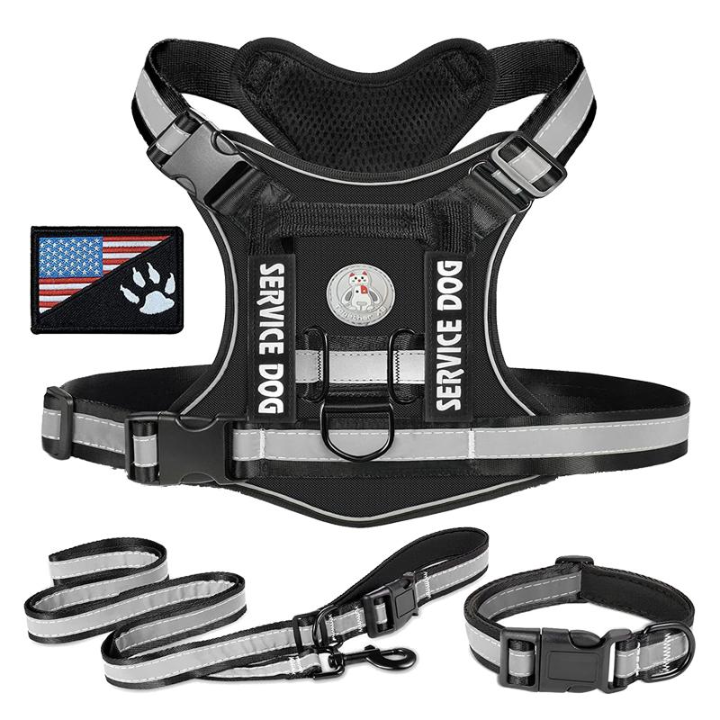 Dobermann Hundegeschirr Halsband Leine Set Spaziergang Haustier Weste Geschirre für mittelgroße große Hunde Deutscher Schäferhund mascotas Kette Zubehör