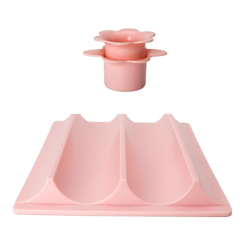 

Circle Cake Pop Mold Set Cutter+Pusher with Tray Non-3D Printed 1.75 Size High-Capacity Dual-Cavity Smooth & Easy-Clean Surface розовый