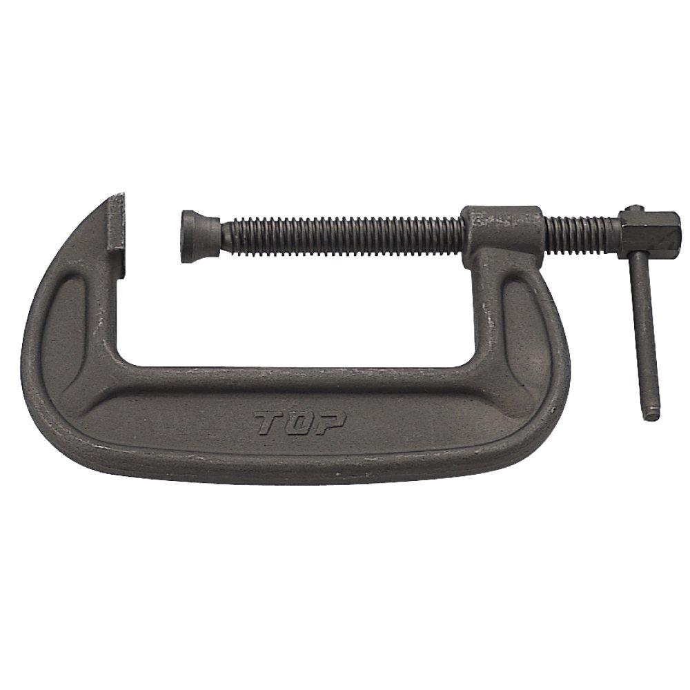 

верхний (ТОП) C-125 Тип Barco C-образный зажим, Максимальный зев 126 мм, Гарантированная нагрузка 3,3 т, Сделано в Цубаме-Сандзё, Япония