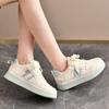 Hong Kong Style Original Niche Bread Shoes Women's Ins Tide~ 2025 Autumn New Board Shoes Student Versatile Casual Little White Shoes