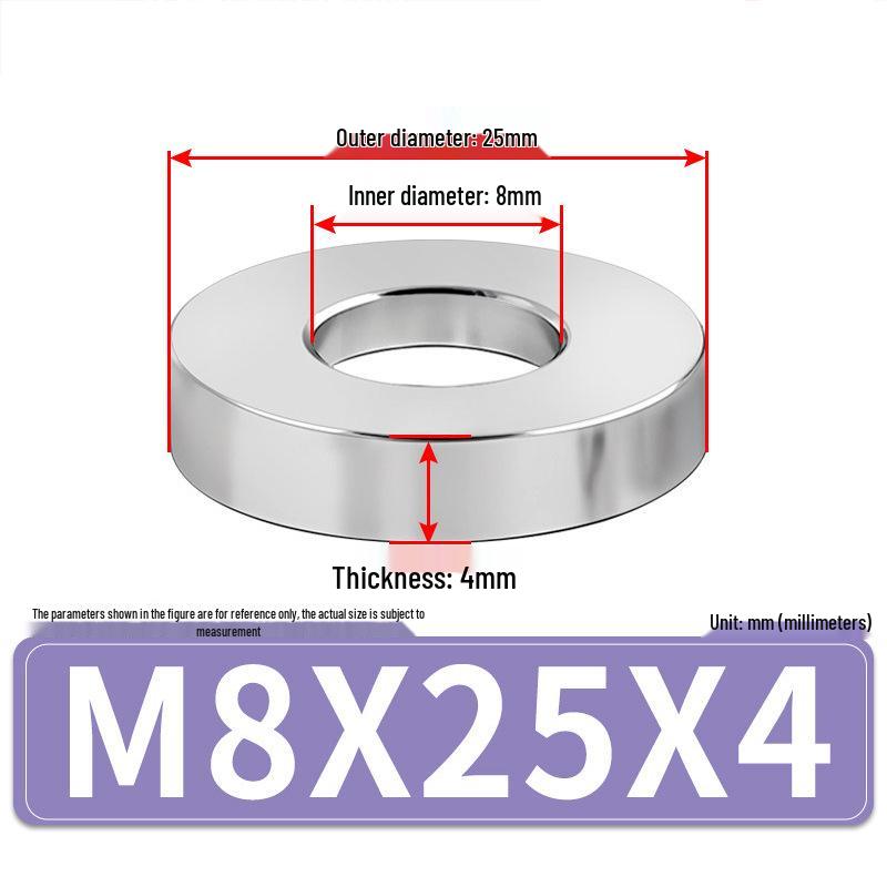 Precision CNC Machined 304 Stainless Steel Heavy-Duty Flat Washer