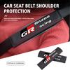 For 1/2PCS Car Seat Belt Safety Belt Shoulder Cover Auto Accessories GR VBDF6 Yaris Corolla Prius Aqua Vios Mirai Hilux Auris