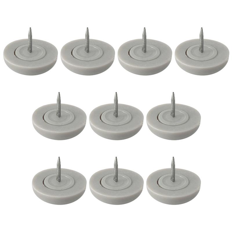 

10 шт. Пластиковые ножки для мебели из ПВХ, гвозди-протекторы для пола, ножки стула, напольные гвозди, противоскользящие, подкладки для дна дивана, стола Grey