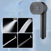 360 Rotating High Pressures Shower Head Multifunction Sprayers Water Softener Filter Easy Installation ABS Materials