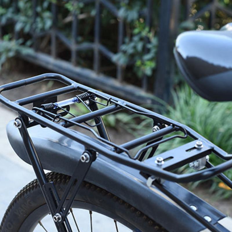 1 Set Quick Disassembly Alloy Rear Bicycle Rack Carrier Bag Luggage Tail Shelves Cycle Mountain Bike Equipment Accessories