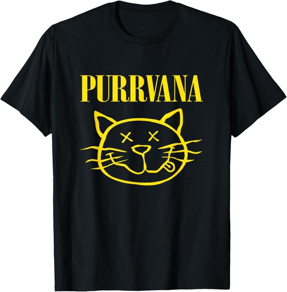Purrvana - Cat Lover Gift T-Shirt Unisex T-Shirt XL