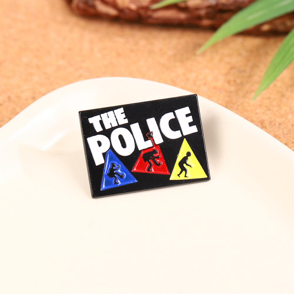 English Alphabet Cartoon Brooch Premium Light Luxury Versatile Brooch Pin Jewelry