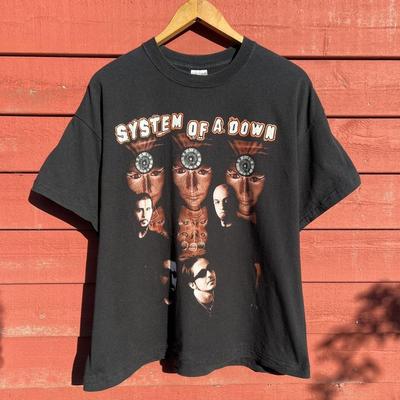 System Of A Down Mezmerize Styl Retro Koszulka Czarna Unisex Vtg WA1260