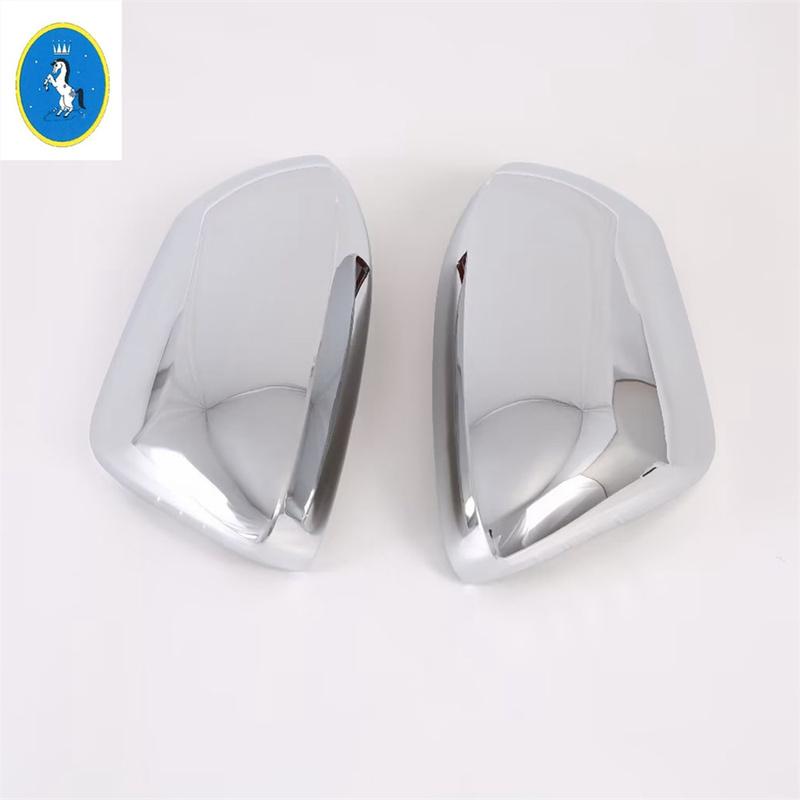 Outer Side Door Rearview Mirror Cover Trim Shiny / Carbon Fiber Car Exterior Accessories For Toyota Yaris Ativ / Vois  2024
