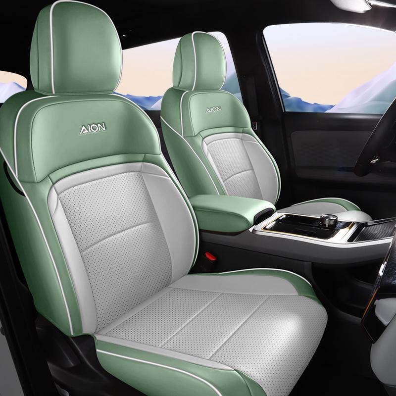 Aion Y Full Leather Car Seat Cushion - All-Season, New Model