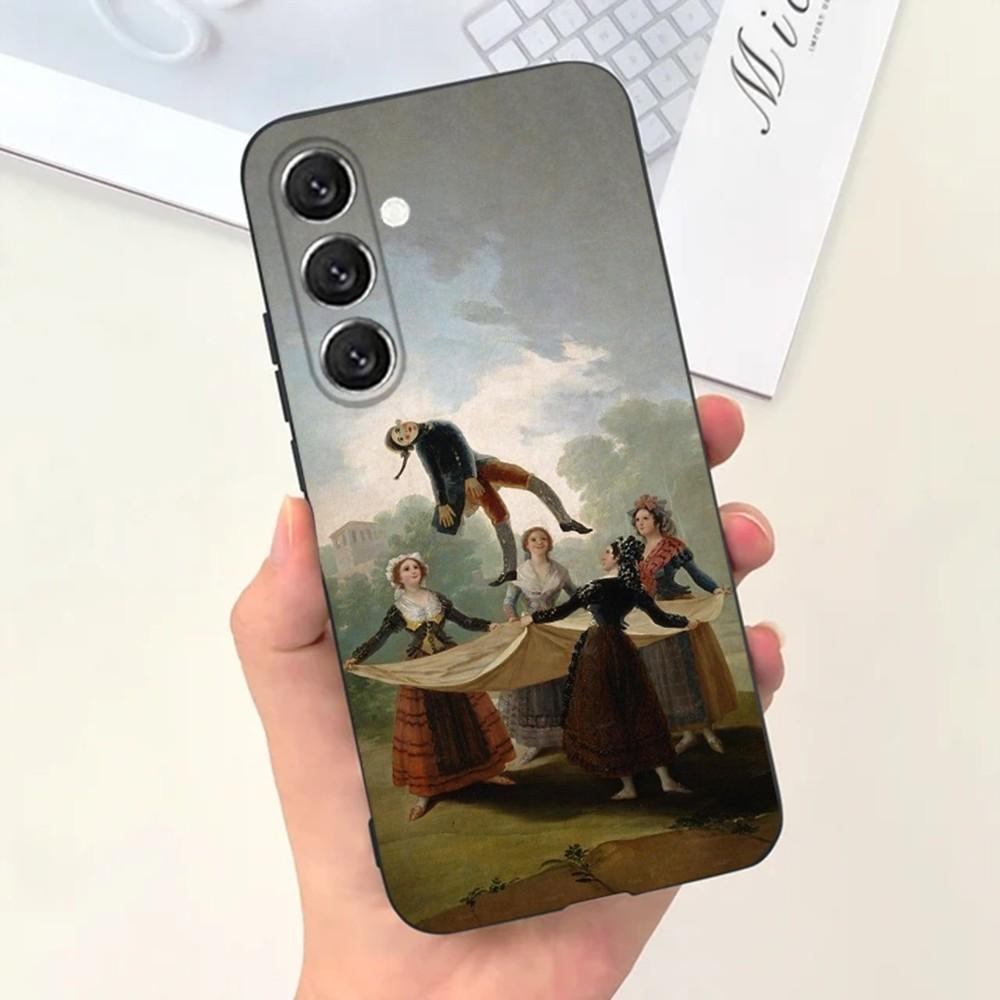 Spain Francisco Goya Art Phone Case For Samsung S25,S24,S21,S22,S23,S30,Ultra,S20,Plus,Fe,Lite,Note,10,9,5G Black Cover