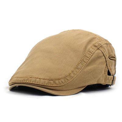 Side Gisor Letter Embroidered Beret: Unisex Outdoor Leisure Cap for All Seasons