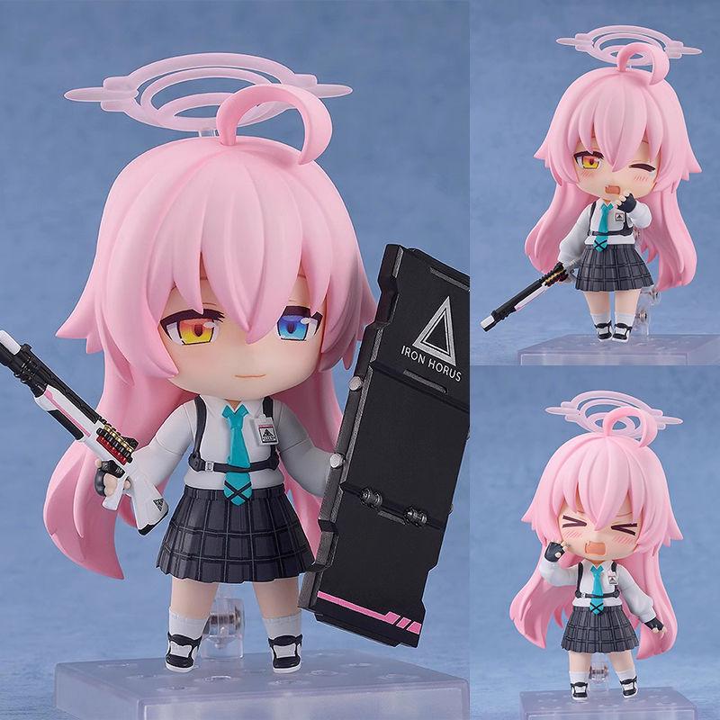 Q Version Anime Girl Figure: Cute, Beautiful, Replaceable Face Toy Ornament - Ideal Birthday Gift
