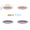 Bohemia Ceramic Large Plate Set Household Steak Plate Western Plate Creative Breakfast Plate Dish Plate Restaurant Flat Plate