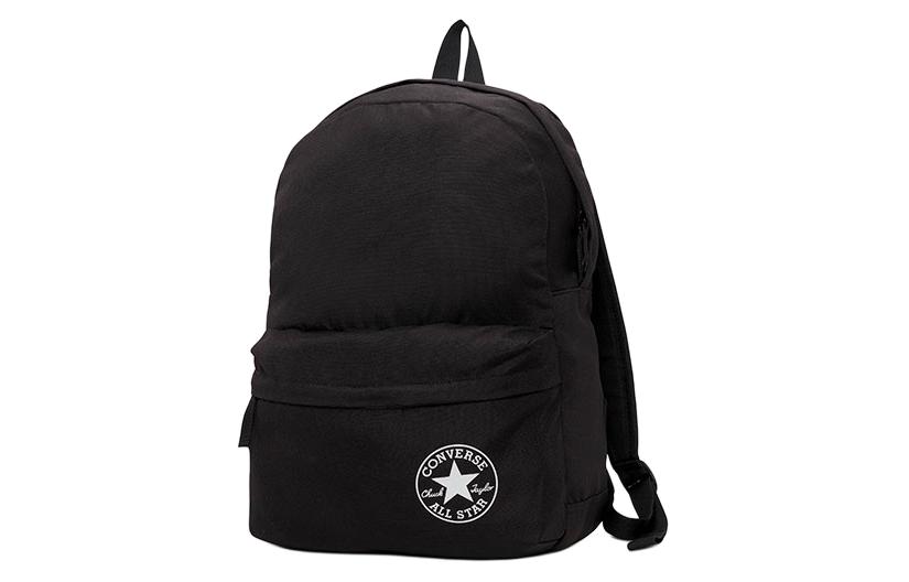 Converse Men's Black Polyester Backpack Regular Unisex 10025962-A01
