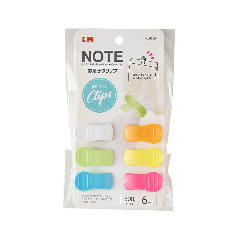 Clips Plastic Color Multiuse Food Bags Office Files Receipts Storage Tool