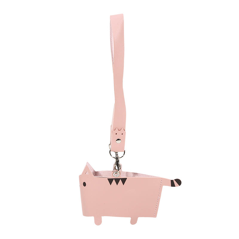 Cat Design Cup Sleeve With Handle Strap Portable Insulated Carrier For Water Bottles Coffee Cups