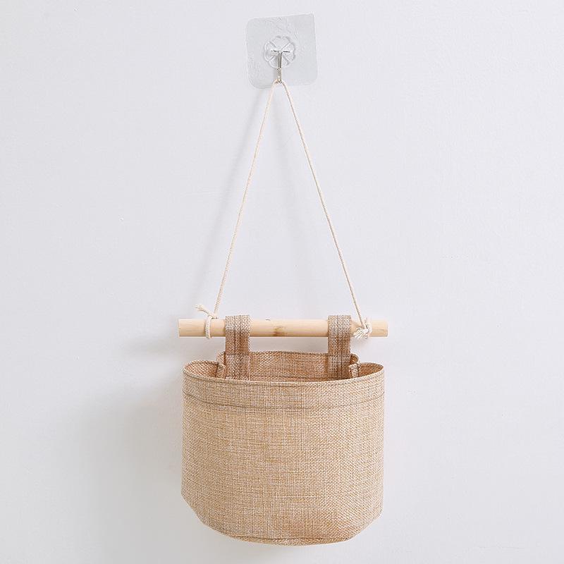 Wall-Mounted Hanging Fabric Storage Bag for Underwear