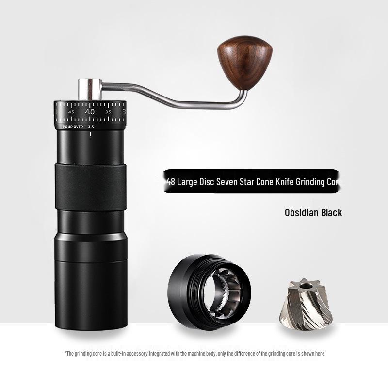 Hand-Crank Manual Coffee Bean and Powder Grinder - Compact, Popular Design
