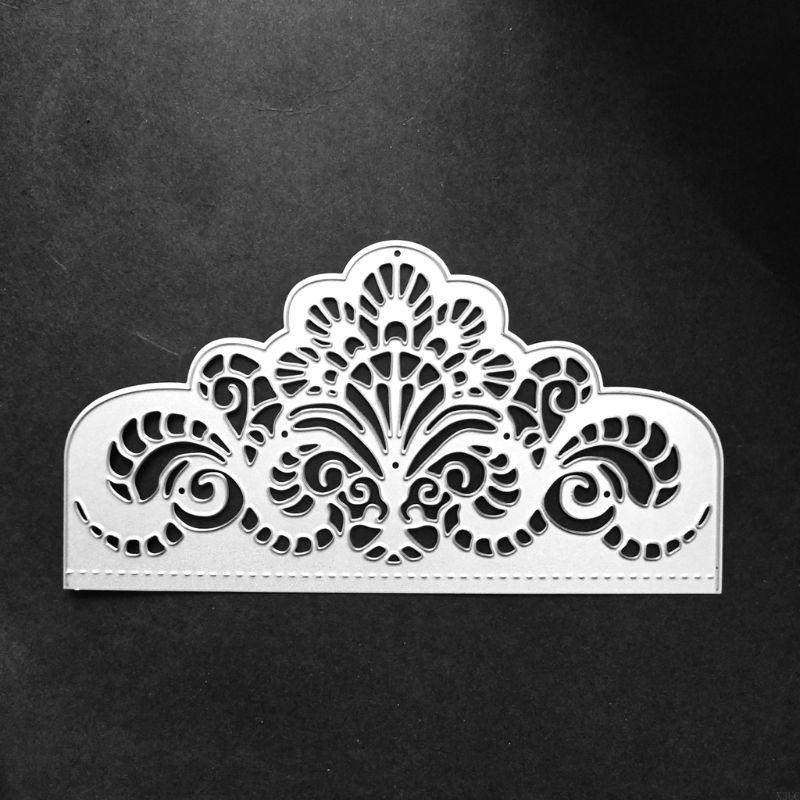 3pcs Invitation Metal Cutting Dies Stencil Scrapbooking DIY Album Stamp Paper Card Embossing Decor X3UC