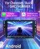 Chevrolet GMC In-Car Navigation Android GPS HD Reverse Camera & CarPlay Player
