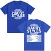 Harry Styles Together Tour 2026 T-shirt con Fantasia Uomo Hip Hop Pop Moda Lusso T-shirt Casual Cotone T-shirt Street Wear Y2K
