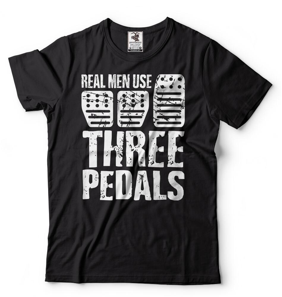 Men Car Enthusiast T-shirt Funny Auto Racing Mechanic Manual ShifT-shirt XL