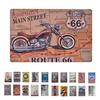 Vintage Retro Iron Wall Decors Car Motorcycle Poster Sign Plaque Home Livingroom Bedroom Decorations
