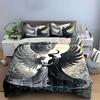 Angels with contrasting wings. Bedding sets Duvet cover sets Duvet covers Pillowcases(1* Duvet Cover 2* Pillowcases without duvet insert)