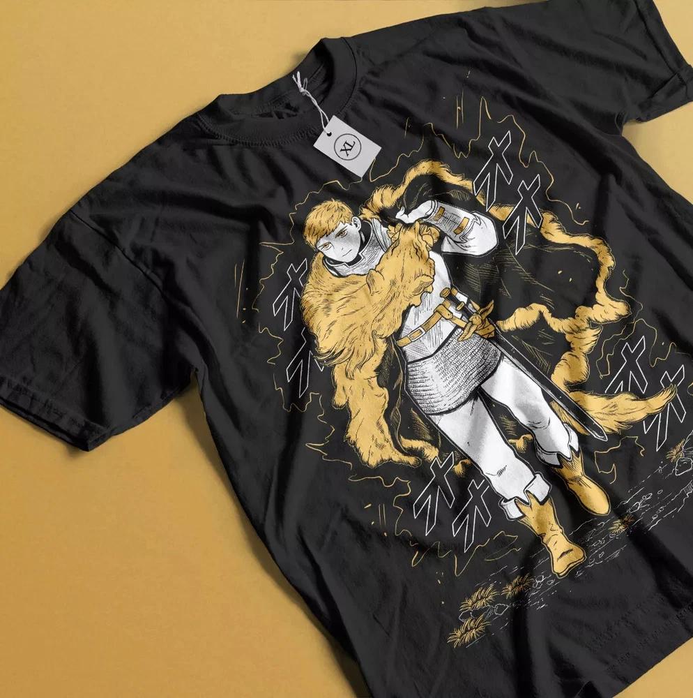 Laios Touden Dungeon Meshi TShirt Anime Vintage Special Unisex TShirt Black S