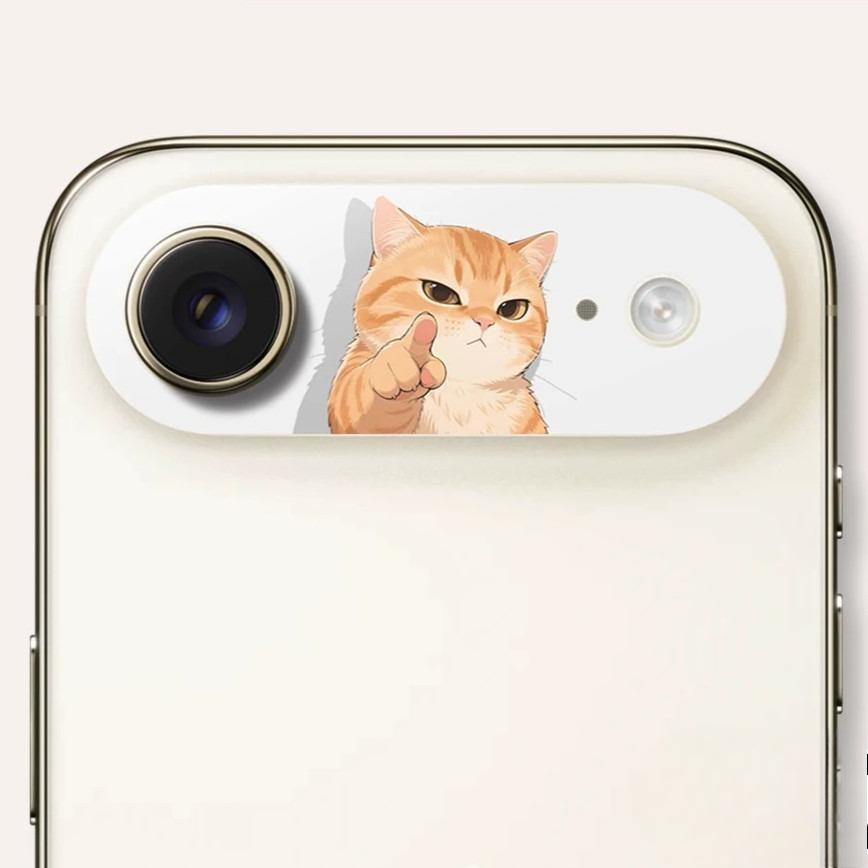 For iPhone Air/17 Air Cut Printing Soft Camera Stickers /Micro Matte / Anti-fingerprint / Decoration Camera Film / Wear-resistant /Anti-scratch /