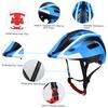 Kids Detachable Full Face Bike Helmet Breathable Ultralight Cycling Sports Safety Helmet for Bicycle Skateboard Scooter