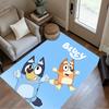 Bluey Friends Adventure Carpet Suitable for Balcony Bedrooms Living Rooms Kitchen Antislip Carpet Anime Office Decor Perfect Gift for Women/Men