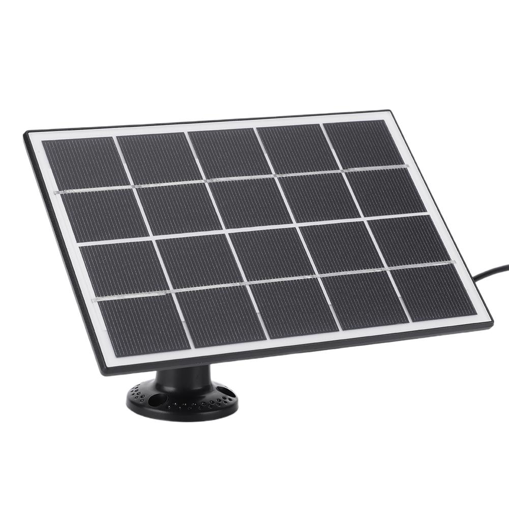 3.3W Solar Panel with 9.8Ft Charging Cable Outdoor Solar Cells Charger Solar Panel Charger Charging for Arlo/Ring/Eufy/Blink