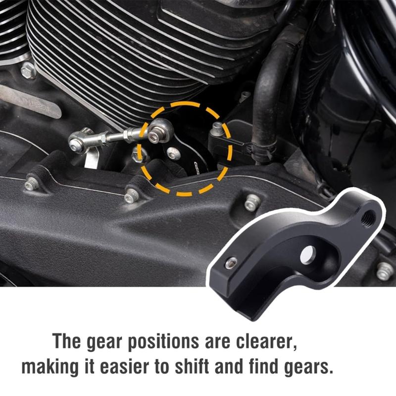 Precisions Motorcycle Gear Shifts Assist Kit Strong Aluminum Neutral Gear Shifts Enhancer Upgrades for Bike 2018 To 2025