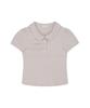 ILLIGO Dot Pintuck Collared Tee Pink