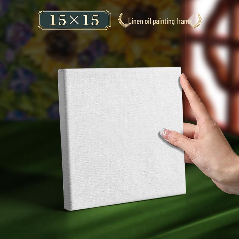 

Mali Linen Canvas with Frame for DIY Oil & Acrylic Painting - 10 Blank Boards Linen