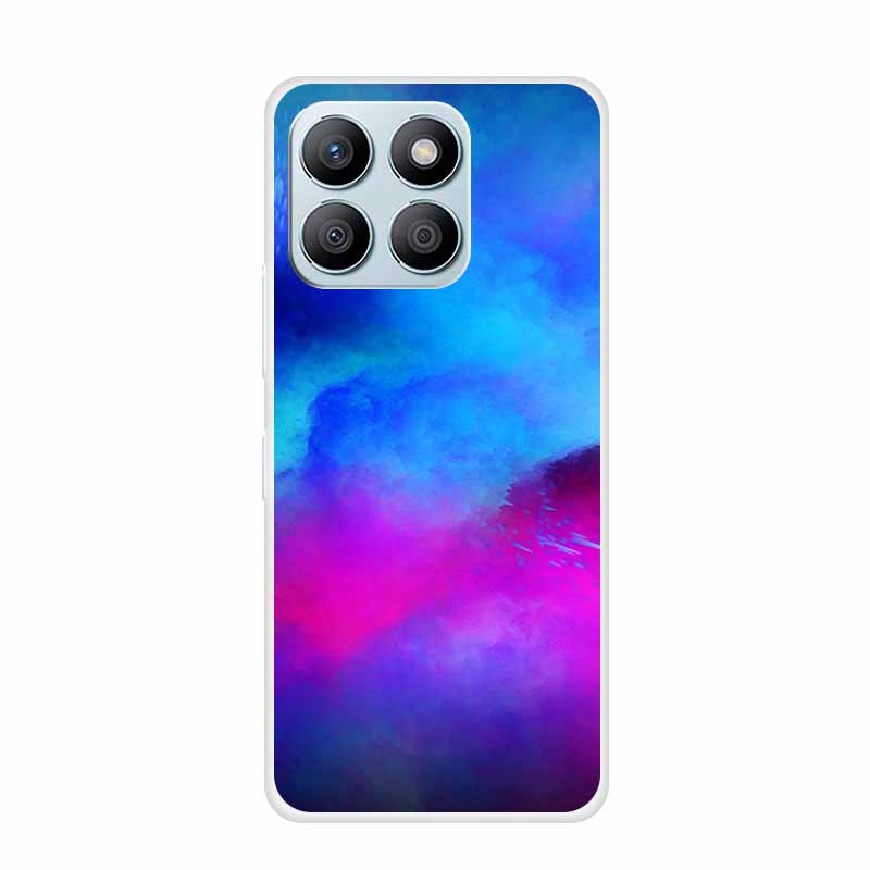 For Honor X8C X8B Phone Case For Huawei Honor X 8 C B X8 8C 8B Soft Silicone TPU Transparent Funda Clear Marble Patterns Cover
